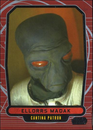 Star Wars Galactic Files (Expansion Subset) card 363 Ellorrs Madak Cantina Patron