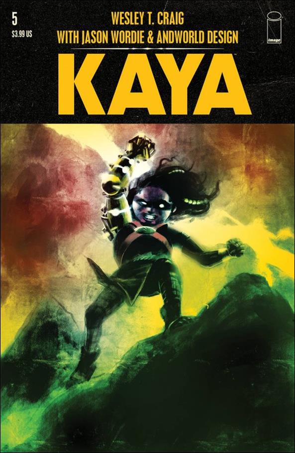 Kaya issue 5-B Wes Craig Cover B