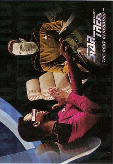 Star Trek: The Next Generation - The Episode Collection Season One (Base Set) card 7 Mission Chronology
