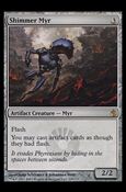 Magic the Gathering: Mirrodin Besieged (Base Set) card 129 Shimmer Myr