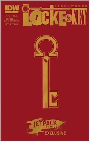 Locke & Key: Clockworks issue 1-D Jetpack Comics Cover 1/1000