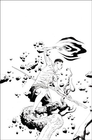 Captain Planet (2025) issue 2.00-I Jae Lee B&W Connecting Virgin 1:15 Cover