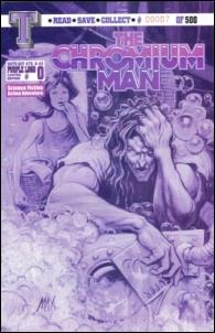 Chromium Man issue 0-D Purple Logo Edition 1/500