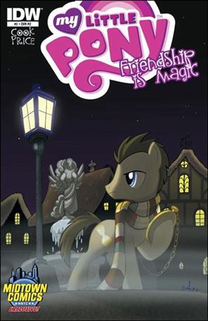 My Little Pony: Friendship is Magic issue 2-M Midtown Comics Cover