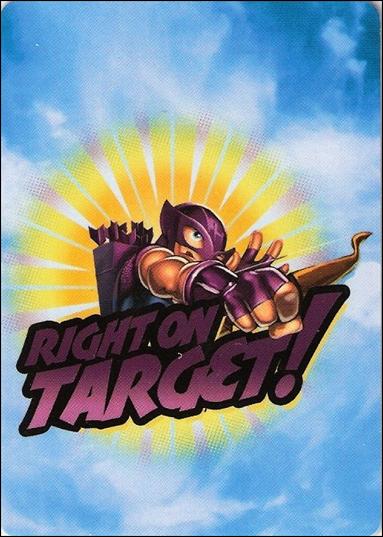 Marvel Super Hero Squad (Base Set) card 48 Right on Target!