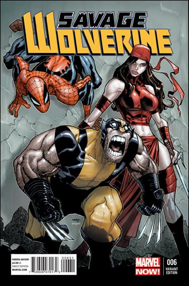 Savage Wolverine issue 6-D Humberto Ramos 1:50 Cover