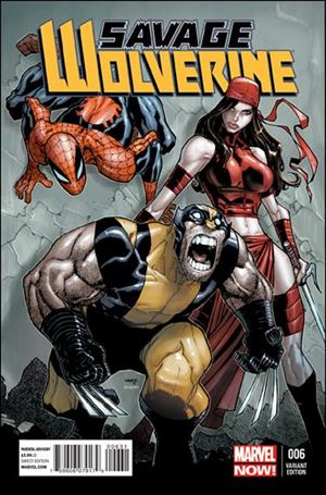 Savage Wolverine issue 6-D Humberto Ramos 1:50 Cover