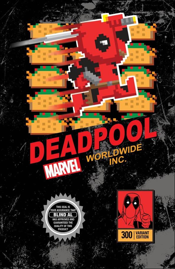 Despicable Deadpool issue 300-F 8-Bit Video Game Cover 1/3000