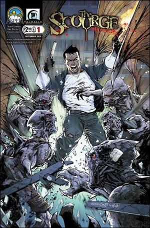 Scourge issue 1-C Talent Caldwell Cover