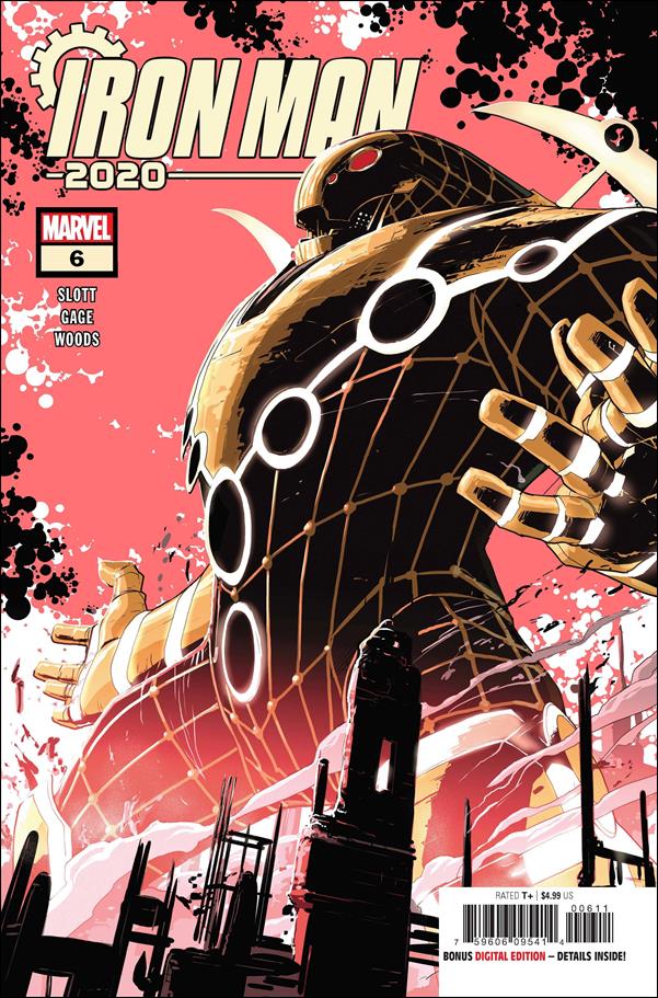 Iron Man 2020 (2020) issue 6 Pete Woods Cover