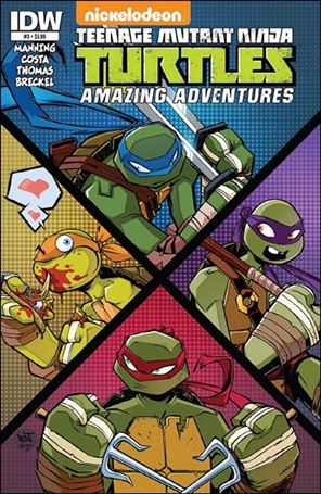 Teenage Mutant Ninja Turtles Amazing Adventures issue 3 Jon Sommariva Cover