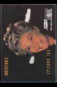 Star Trek: The Next Generation - The Episode Collection Season Seven (Base Set) card 673 Inheritance, Episode 162-A