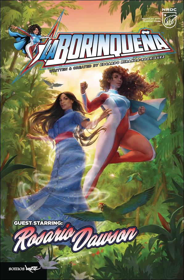La Borinqueña Guest Starring Rosario Dawson issue nn Rita Fei Cover