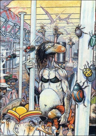 Art Suydam (Base Set) card 34 Rush Hour