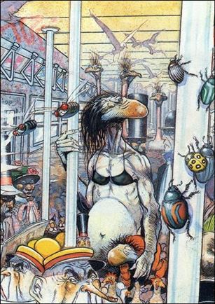 Art Suydam (Base Set) card 34 Rush Hour