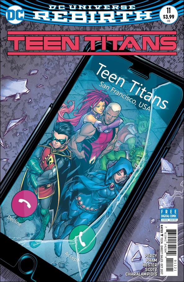 Teen Titans (2016) issue 11-B Chad Hardin Cover