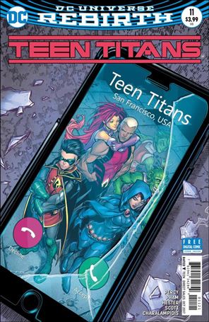 Teen Titans (2016) issue 11-B Chad Hardin Cover