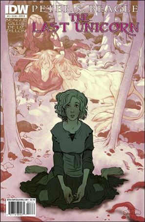 Last Unicorn issue 3-B Frank Stockton Cover