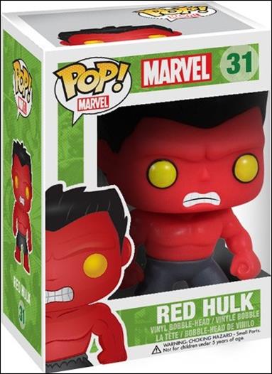 POP! Marvel figure 31 Red Hulk