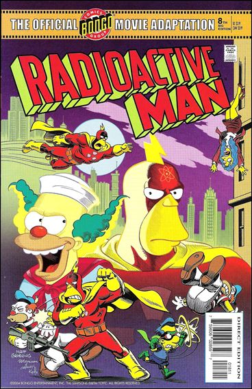Radioactive Man (2000) issue 8 Official Bongo Movie Adaptation