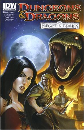 Dungeons & Dragons: Forgotten Realms issue 2 Tyler Walpole Cover