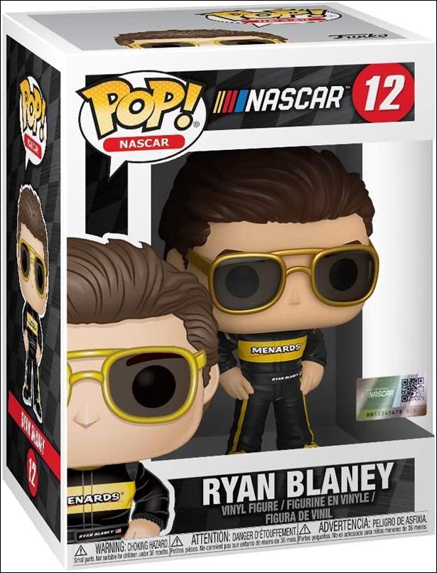 Pop! NASCAR figure 12 Ryan Blaney