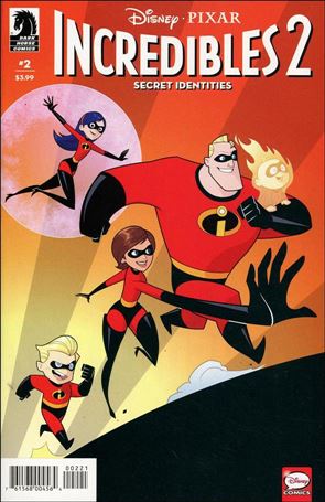 Incredibles 2: Secret Identities issue 2-B Kawaii Creative Studios Cover