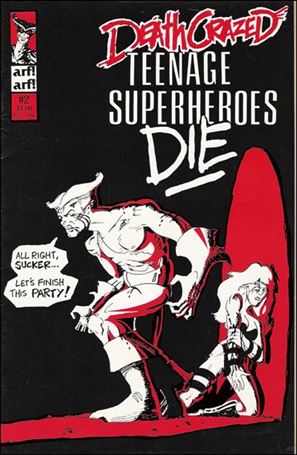 Death Crazed Teenage Superheroes Cover Image 2