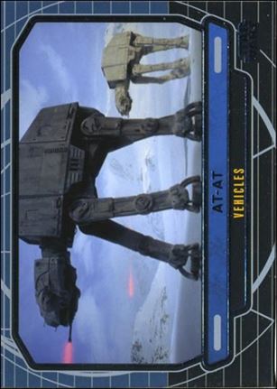 Star Wars Galactic Files (Base Set) card 278 AT-AT Vehicles