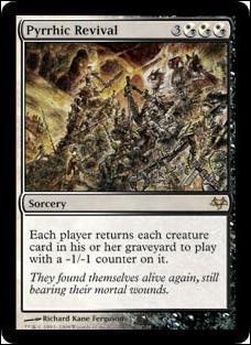 Magic the Gathering: Eventide (Base Set) card 93 Pyrrhic Revival