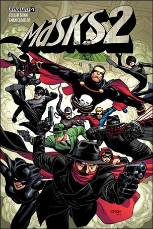 Masks 2 issue 1-F Sean Chen 1:15 Cover