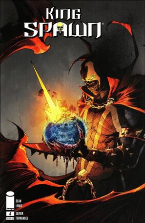 King Spawn issue 4-B Javier Fernandez Cover