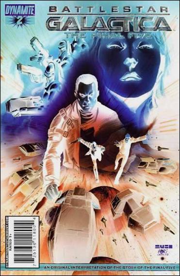 Battlestar Galactica: The Final Five issue 2-C Mel Rubi 1:10 Negative Cover