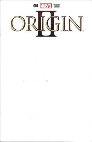 Origin II issue 1-F Blank/Sketch Cover