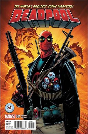 Deadpool (2016) issue 1-L Mike Hawthorne Third Eye Comics Cover