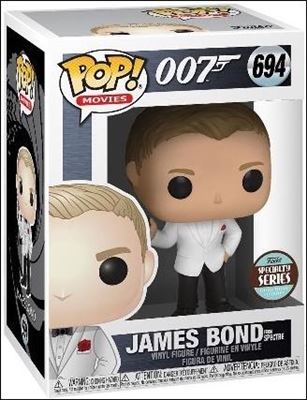 POP! Movies figure 694 James Bond from Spectre Specialty Series