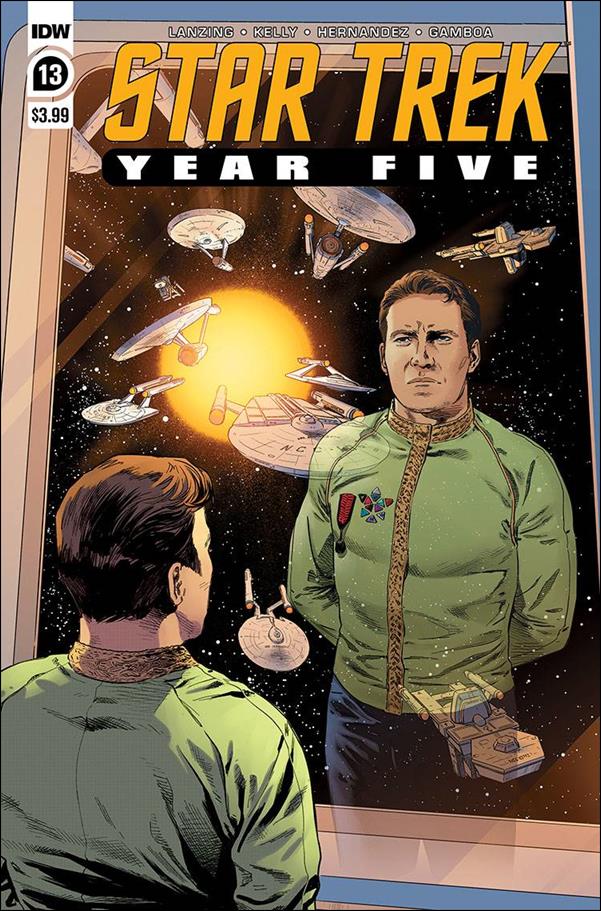 Star Trek: Year Five issue 13 Stephen Thompson Cover