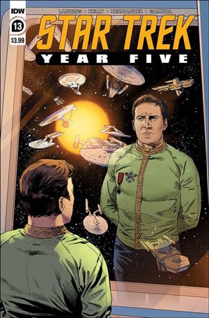 Star Trek: Year Five issue 13 Stephen Thompson Cover