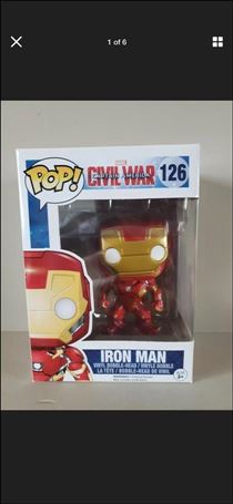 POP! Marvel figure 126 Iron Man