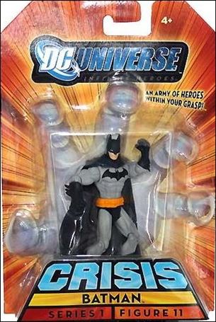 DC Universe: Infinite Heroes - Crisis (Series 1) figure 11 Batman (Grey and Black Costume)