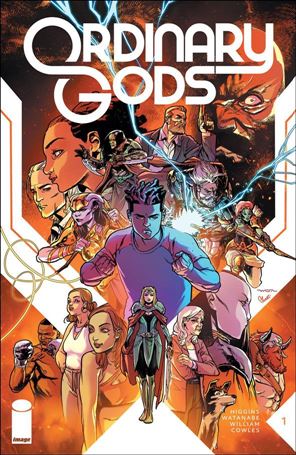 Ordinary Gods issue 1-B Second Printing Cover