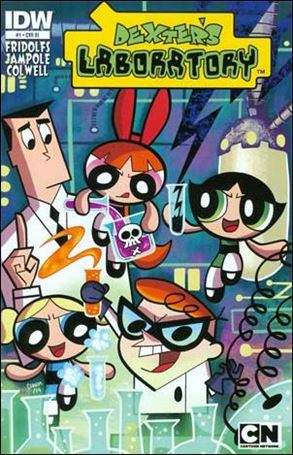 Dexter's Laboratory (2014) issue 1-C Derek Charm 1:10 Cover