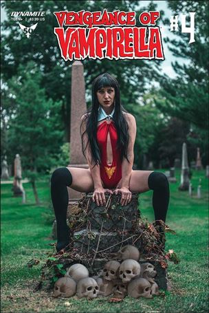 Vengeance of Vampirella (2019) issue 4-D Cosplay Photo Cover