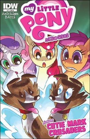 My Little Pony Micro-Series  issue 7-B Ben Bates Cover