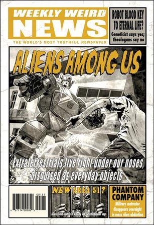 X-Files/Transformers: Conspiracy  issue 1-C Joe Corroney 1:25 Cover