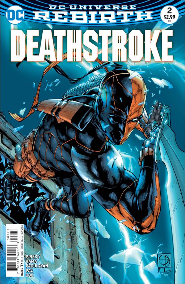 Deathstroke (2016) issue 2-B Shane Davis Cover