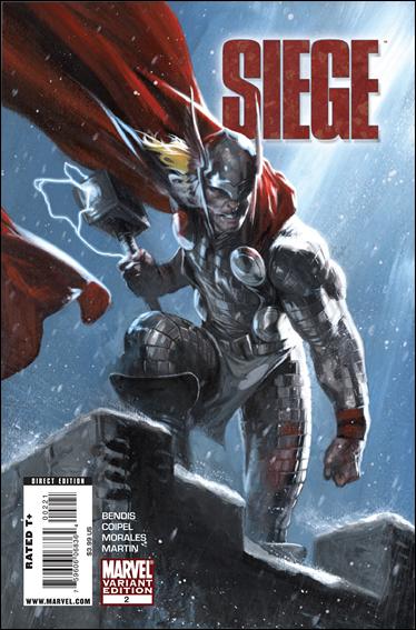 Siege (2010) issue 2-B Gabriele Dell'Otto 1:25 Cover