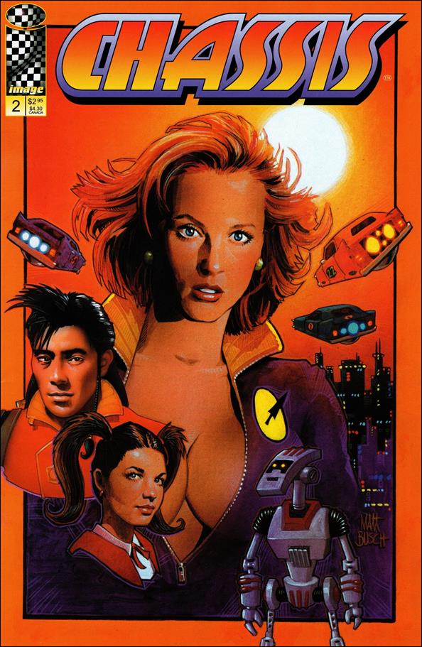 Chassis (1999) issue 2-B Orange Background Cover