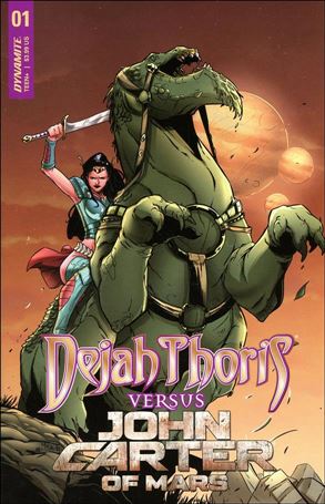 Dejah Thoris Versus John Carter issue 1-C Alessandro Miracolo Cover