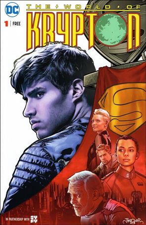 World of Krypton (1987) issue 1-B Jason Badower Cover